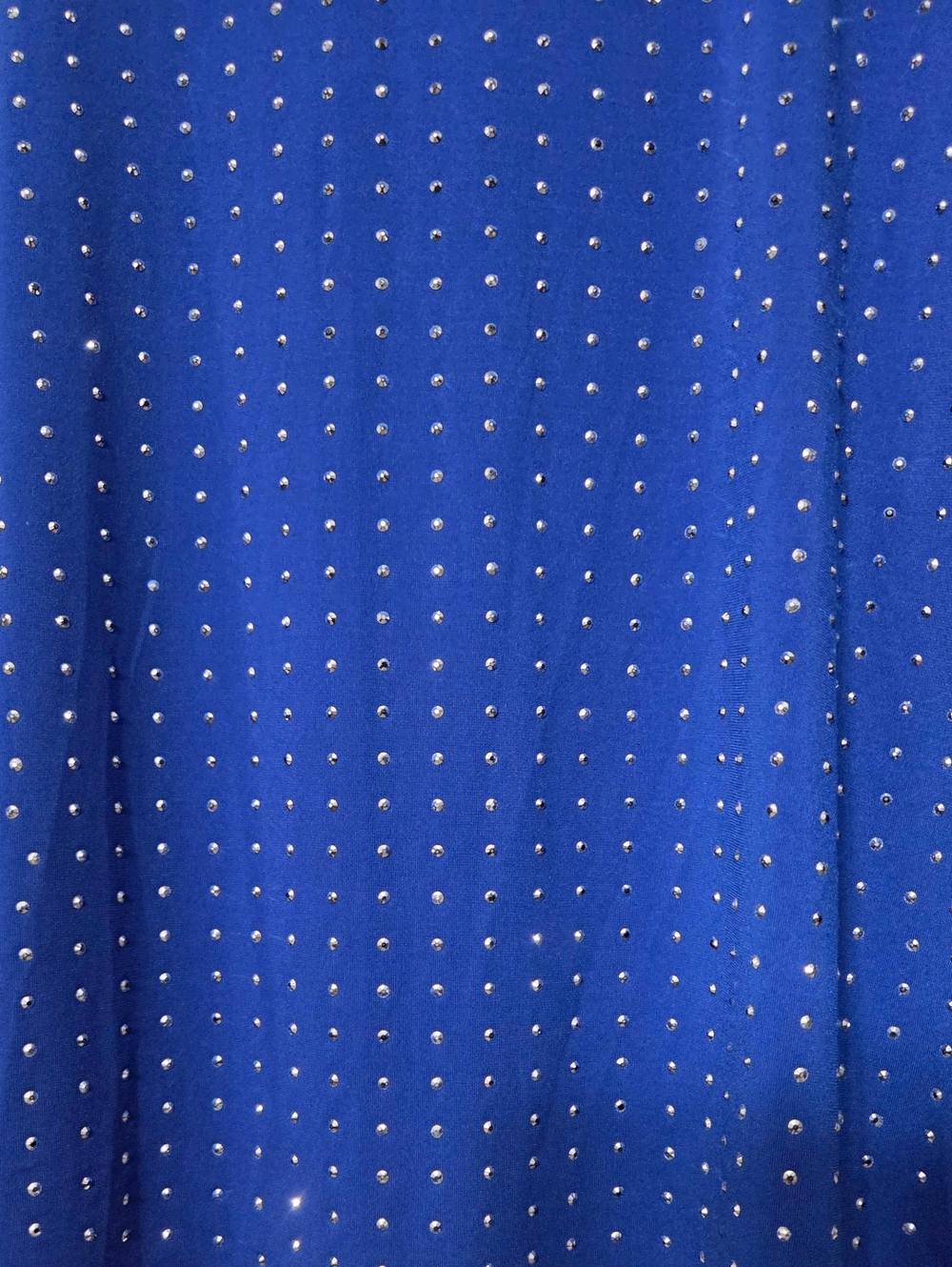NWOT Stem & Wine Royal Blue Studded Long-Sleeve Blouse Size M - Picture 5 of 11
